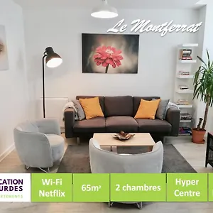 Apartamento Le Montferrat - 65m2 - 2 - Rue De La Grotte - Hyper Centre, Lourdes