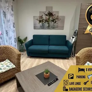 Apartamento Superbe T3 Avec Parking Et Terrasse En Plein Centre-ville, Lourdes